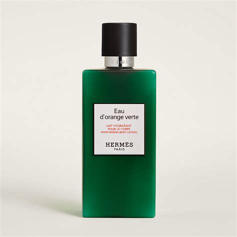 deo hermes orange verte|Hermes body lotion orange.